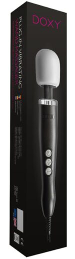 wand doxy xxl 33cm noir tete 63mm 3