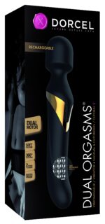 wand dual orgasms dorcel 24cm tete 46mm 1