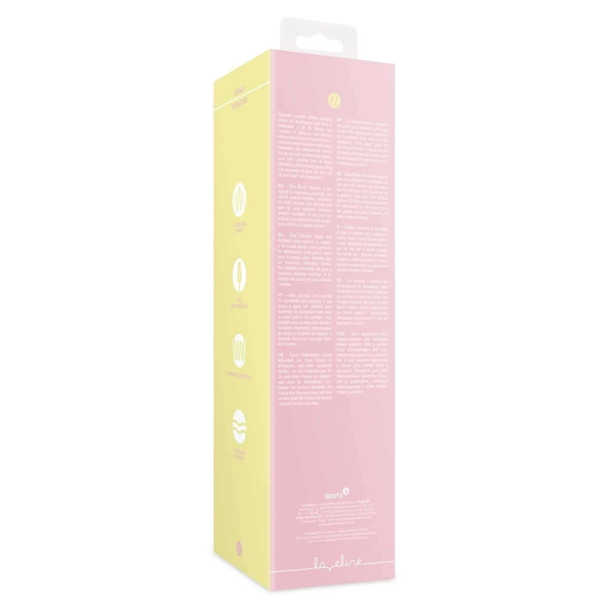 wand eggsy tete 49 mm rose 2