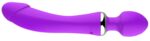 wand et vibro double end 22cm violet 1