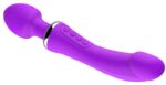 wand et vibro double end 22cm violet 2