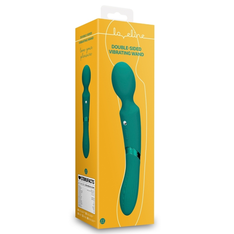 wand et vibro doublesided 10 x 34cm 1