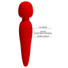 wand meredith 215cm tete 50mm rouge 3