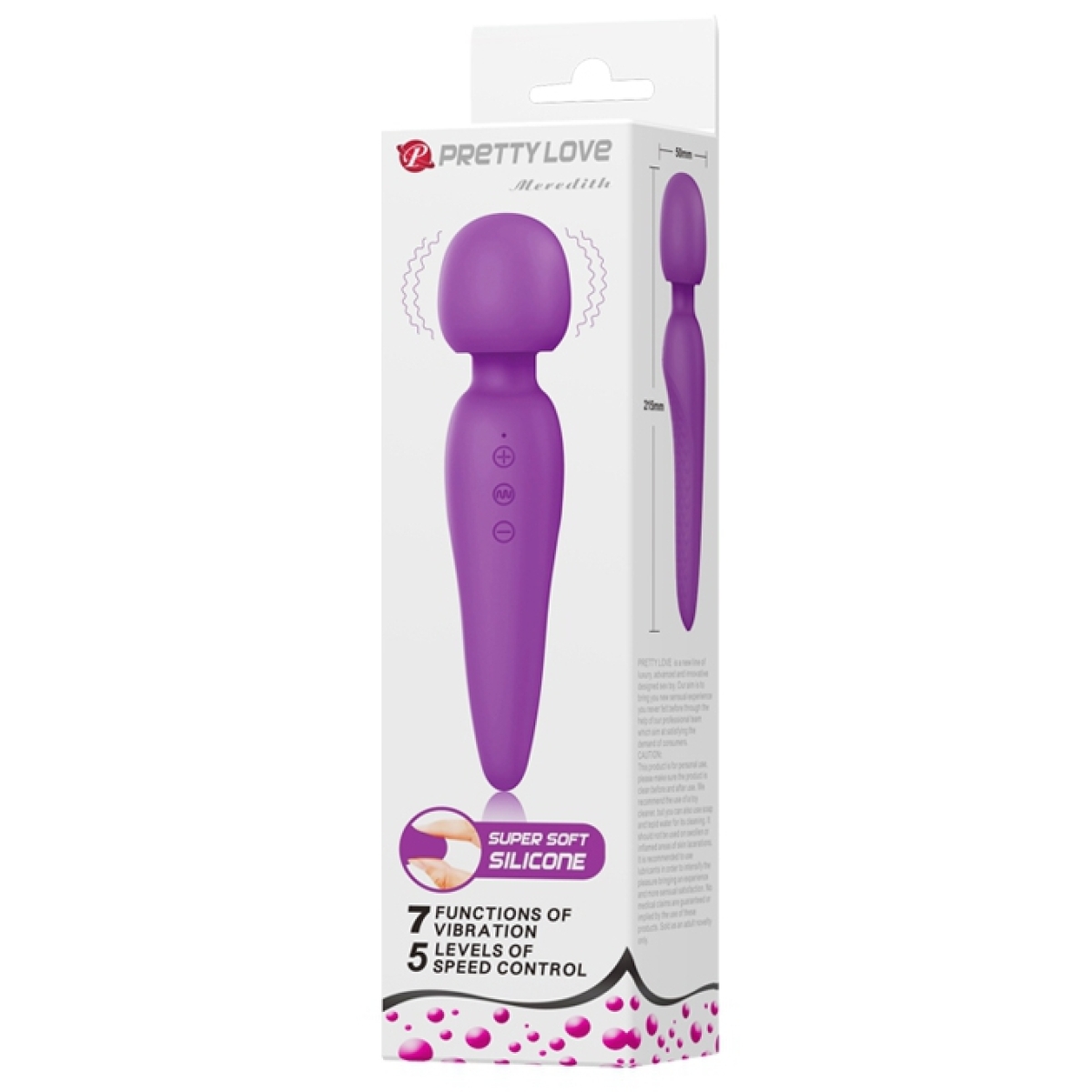 wand meredith pretty love violet tete 50mm 1
