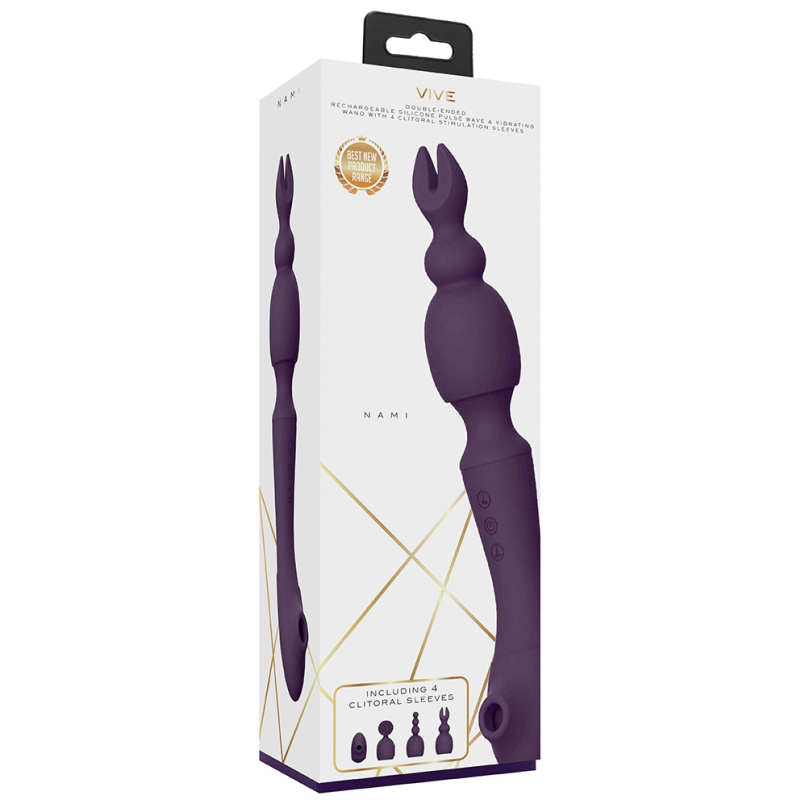 wand multi nami vive 22cm violet 1
