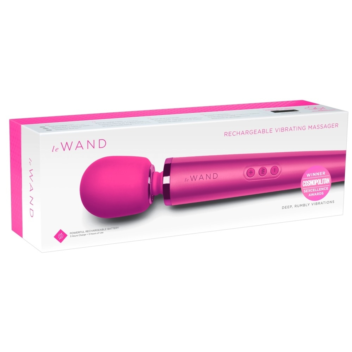 wand original 33cm tete 62mm rose 1