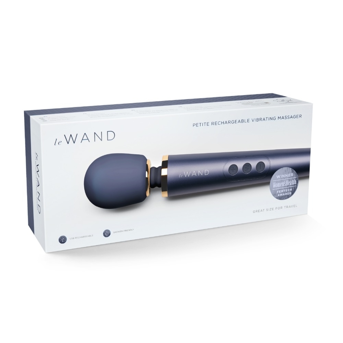 wand petite 25cm tete 47mm bleu navy 1