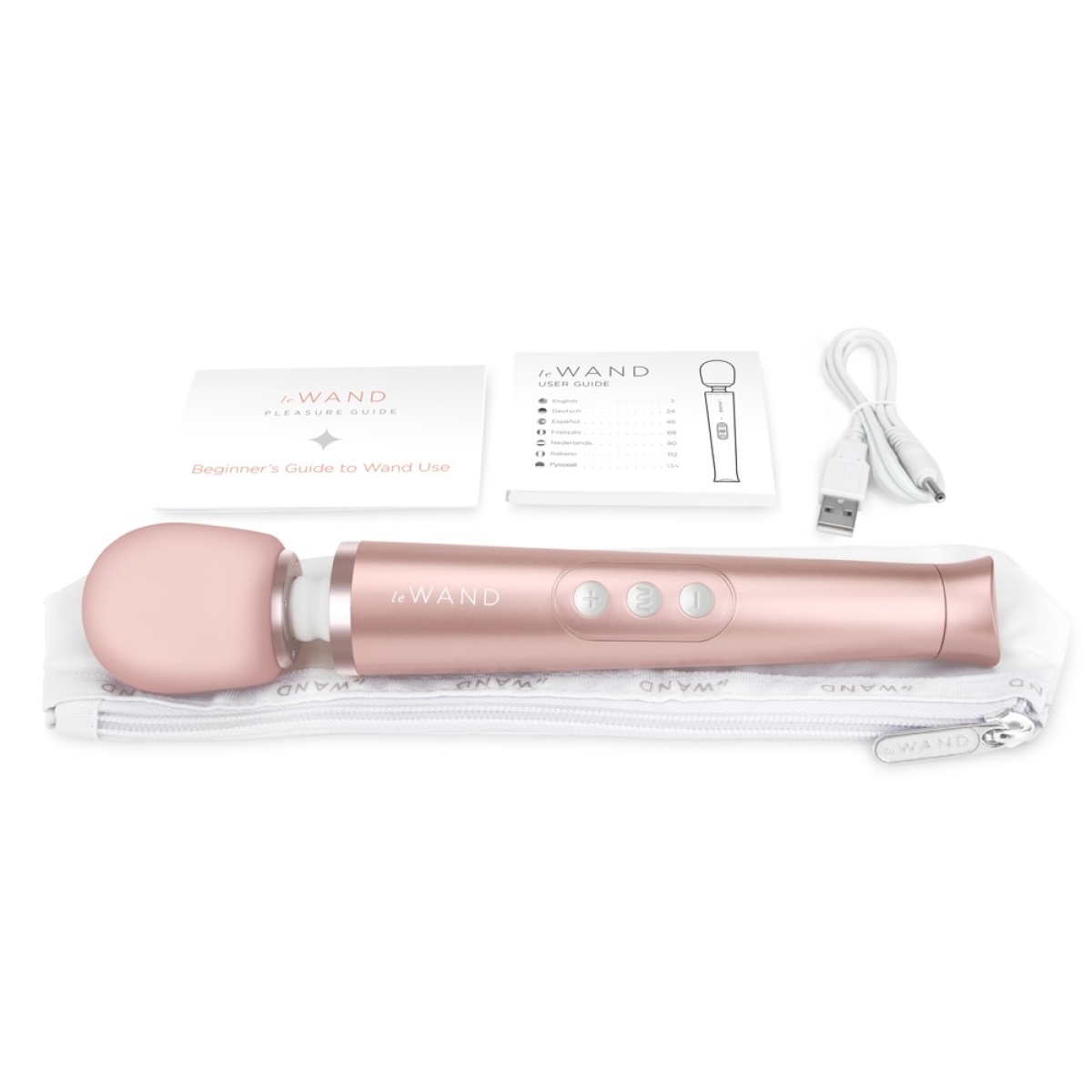wand petite 25cm tete 47mm rose gold 4