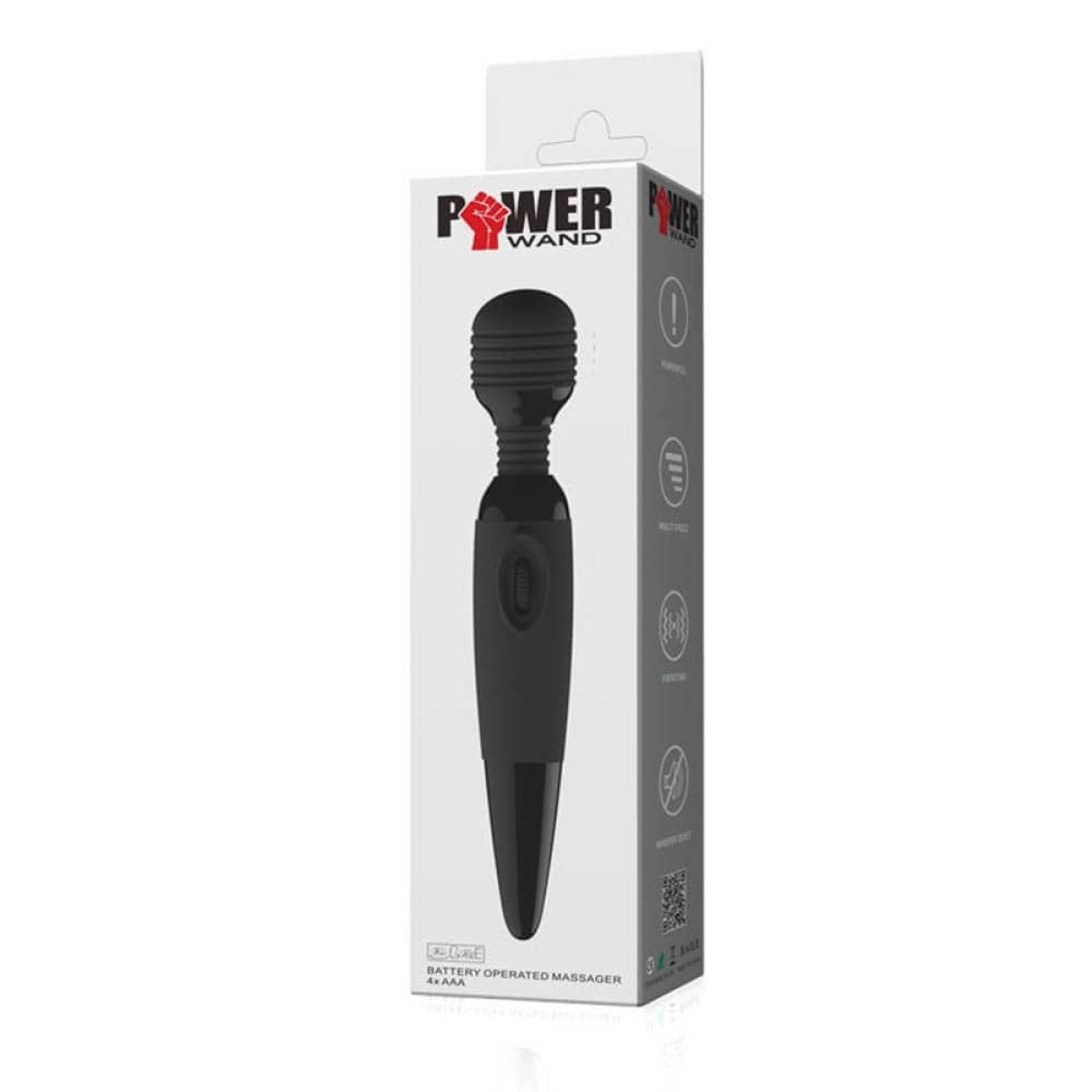 wand power noir tete 45mm 1