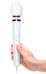 wand powerful petite plug in 25cm tete 47mm blanc 2