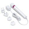 wand powerful petite plug in 25cm tete 47mm blanc 4