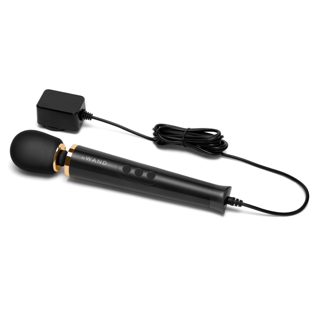 wand powerful petite plug in 25cm tete 47mm noir 3