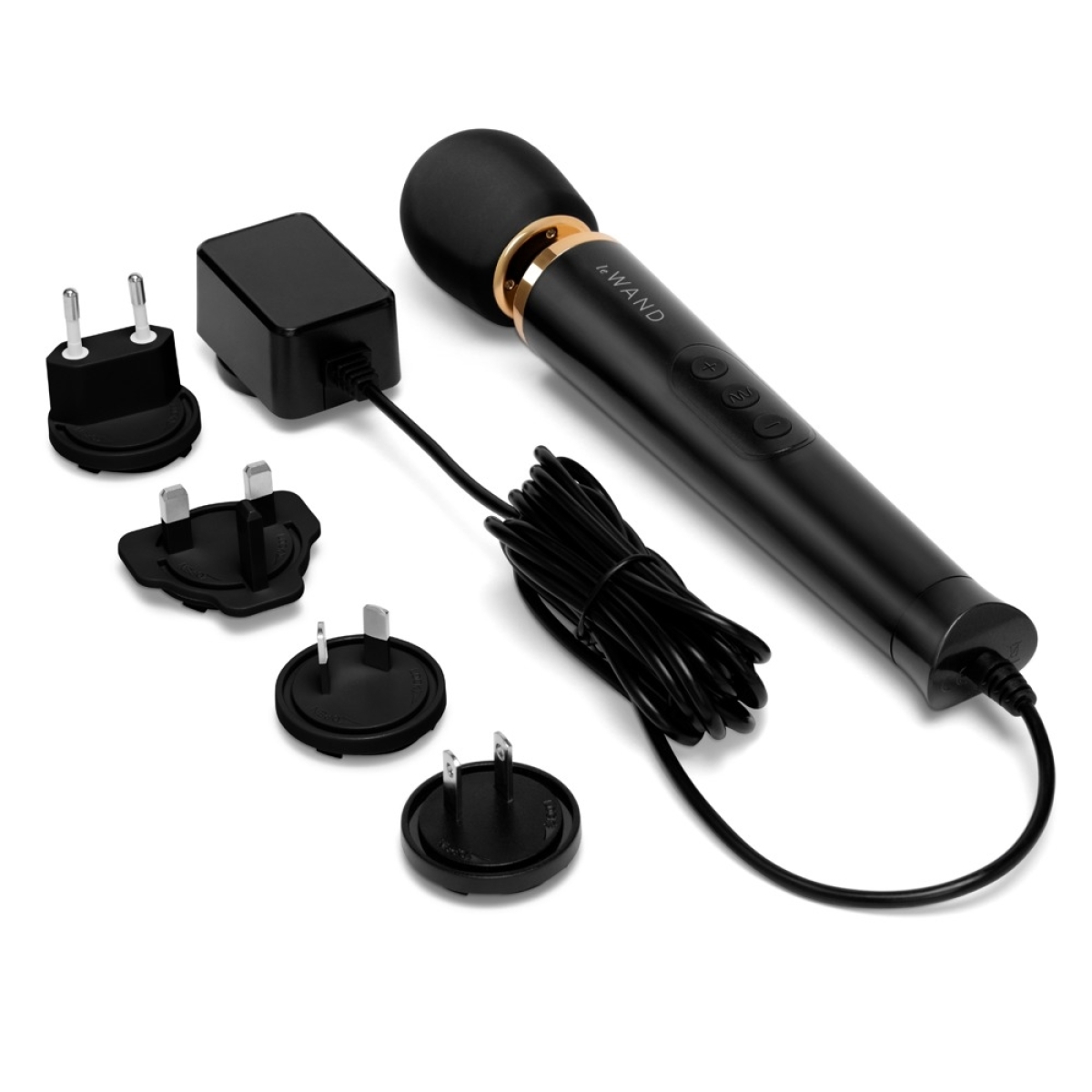 wand powerful petite plug in 25cm tete 47mm noir 4