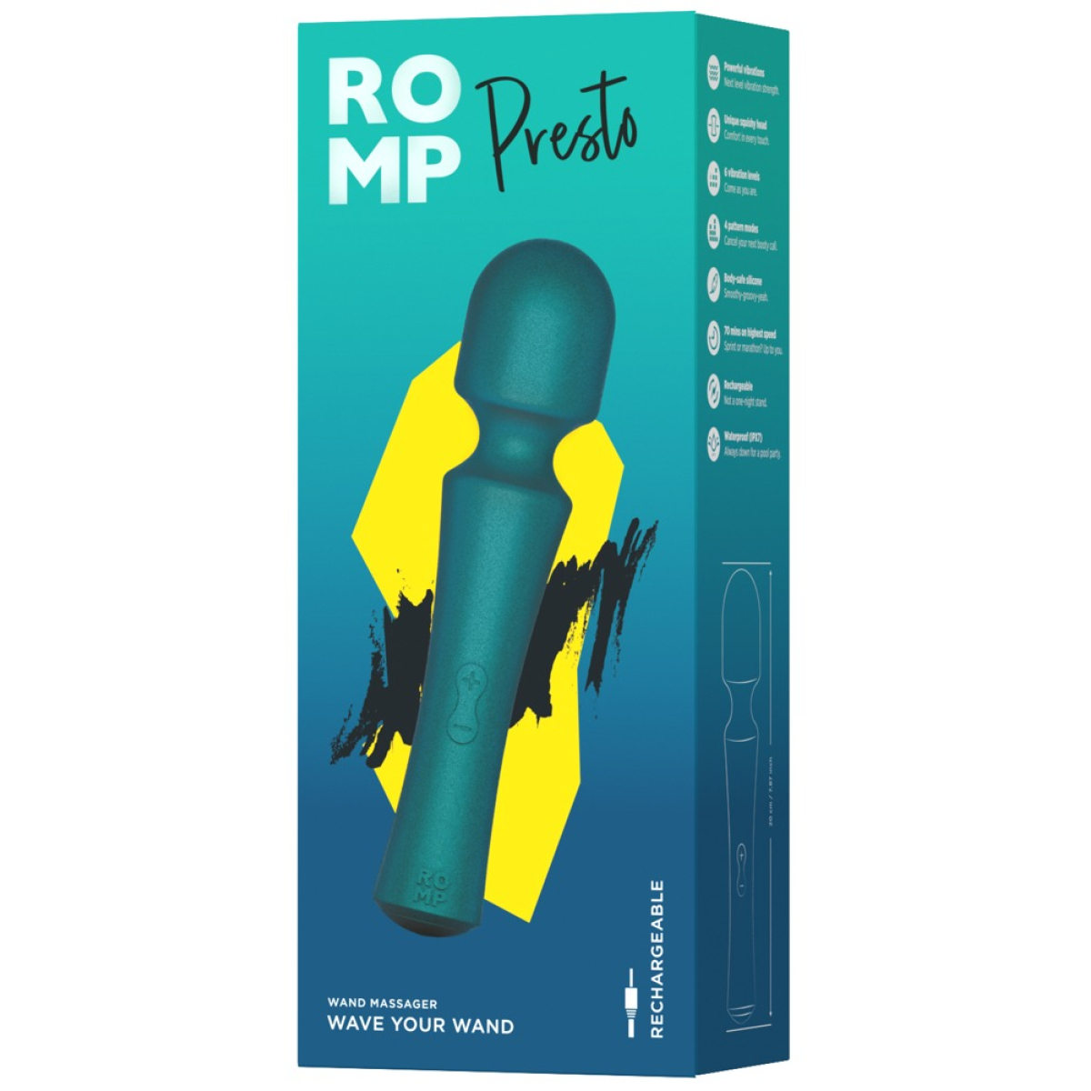 wand presto 205cm 47mm vert 1