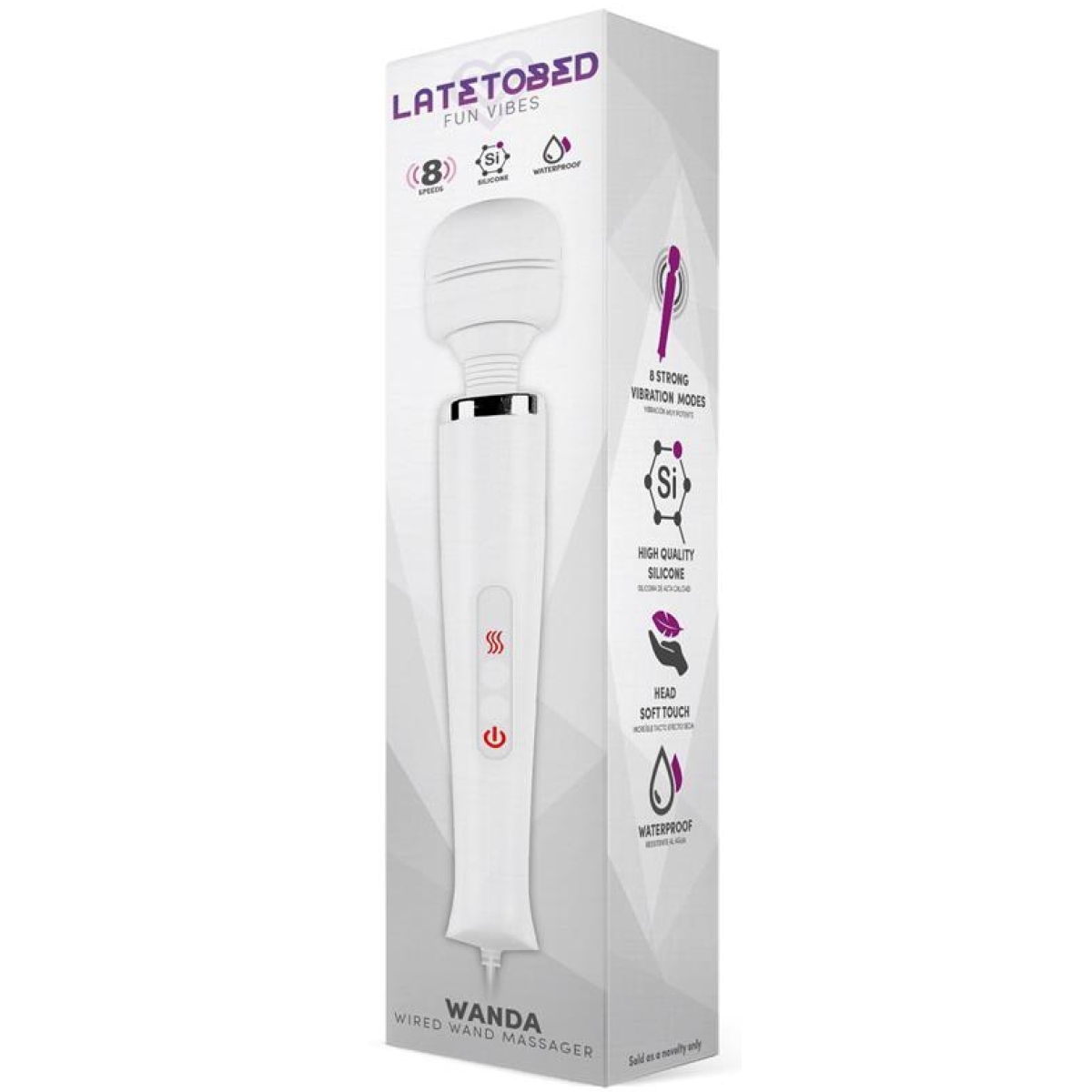 wand puissant wanda 8 vibrations blanc 1