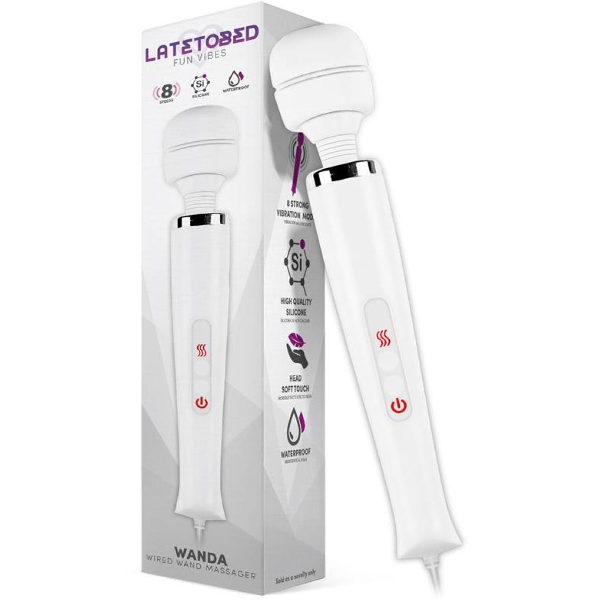 wand puissant wanda 8 vibrations blanc 2