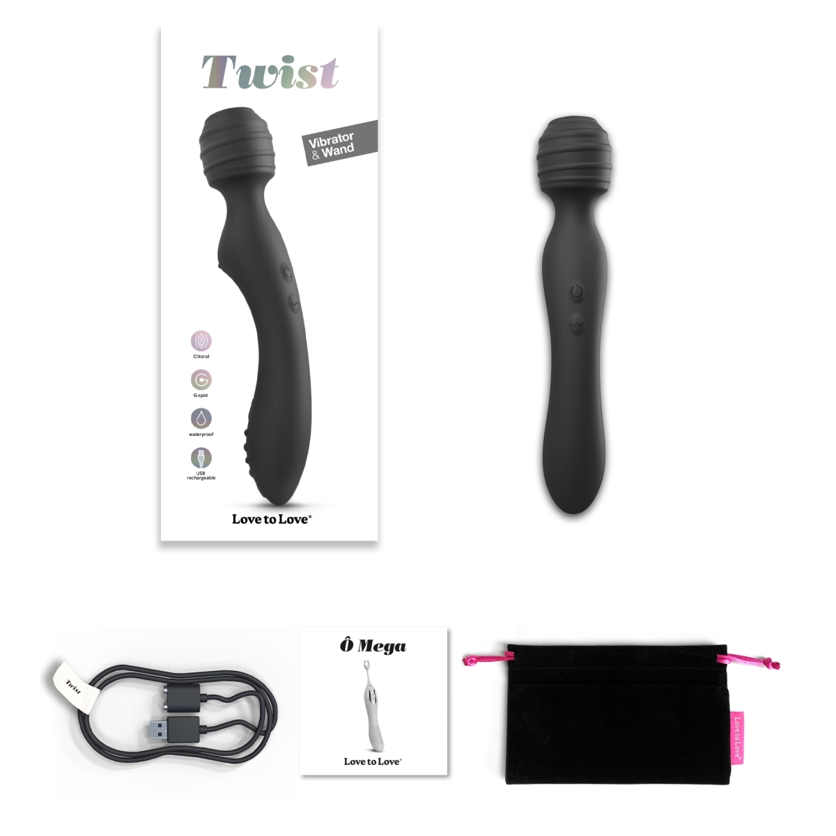 wand twist 12 x 35cm noir 1