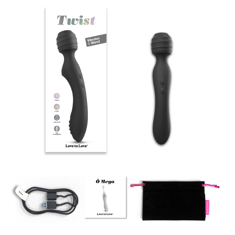 wand twist 12 x 35cm noir 1