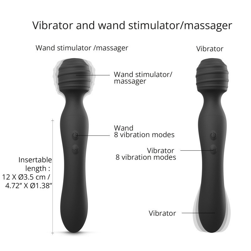 wand twist 12 x 35cm noir 3
