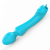 wand-vibrant-avec-langue-magic-head-20cm-turquoise wand vibrant avec langue magic head 20cm turquoise 2