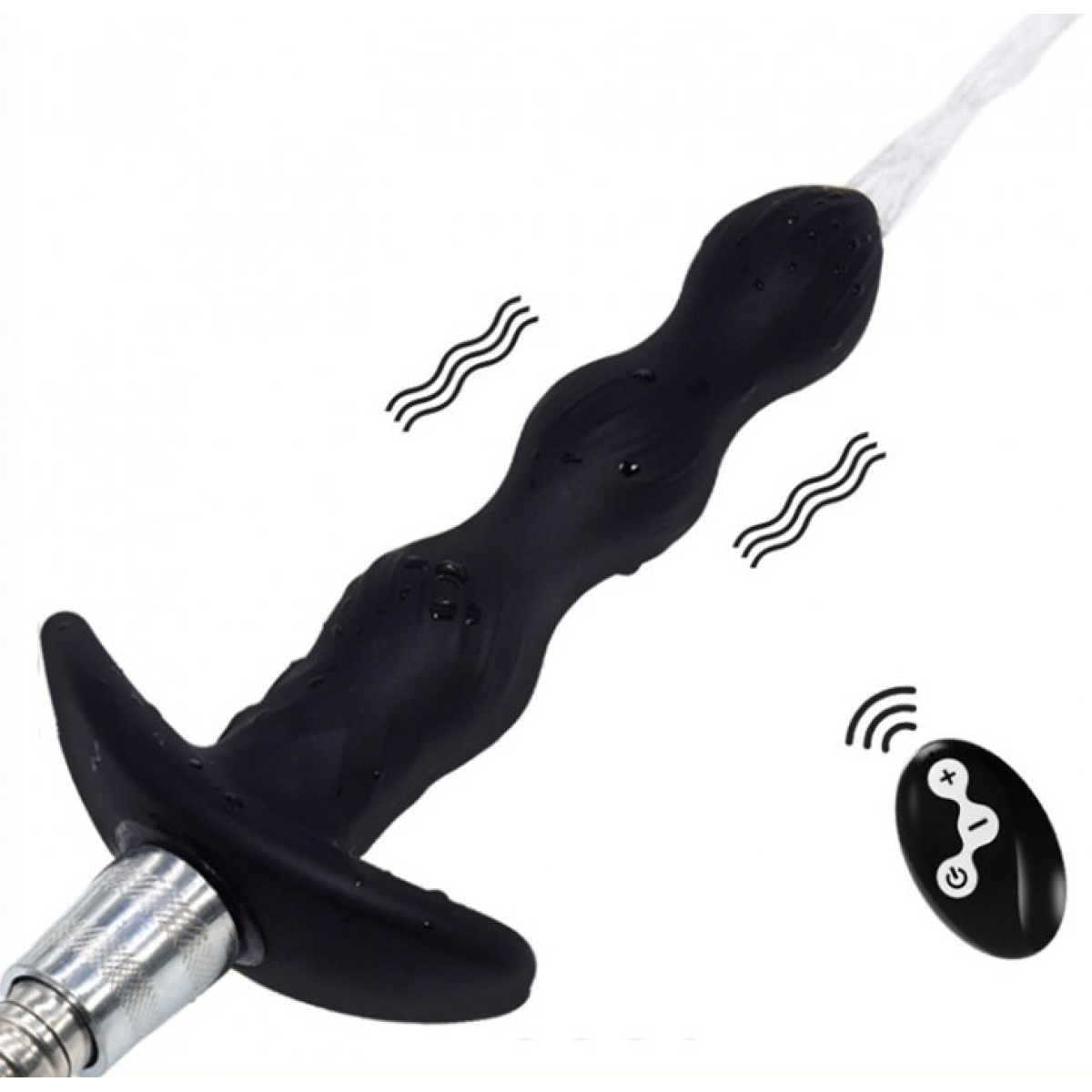 wireless auto spray enema bulb noir