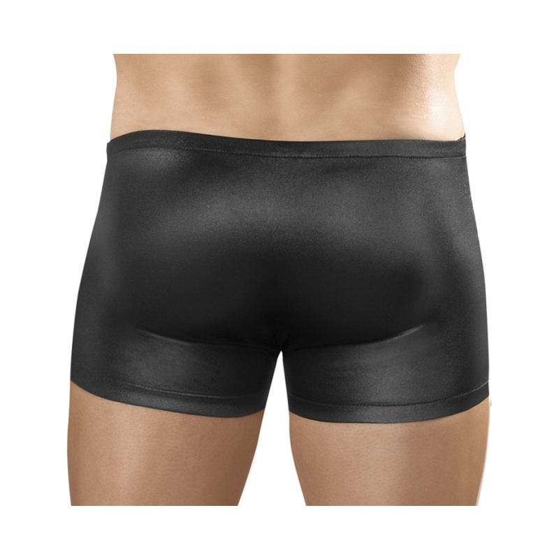 zipper short black 1